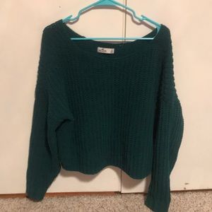 Green Hollister sweater